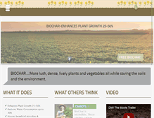 Tablet Screenshot of earthspringbiochar.com